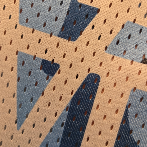 Light Blue Mesh Shorts - Picture 4 of 5